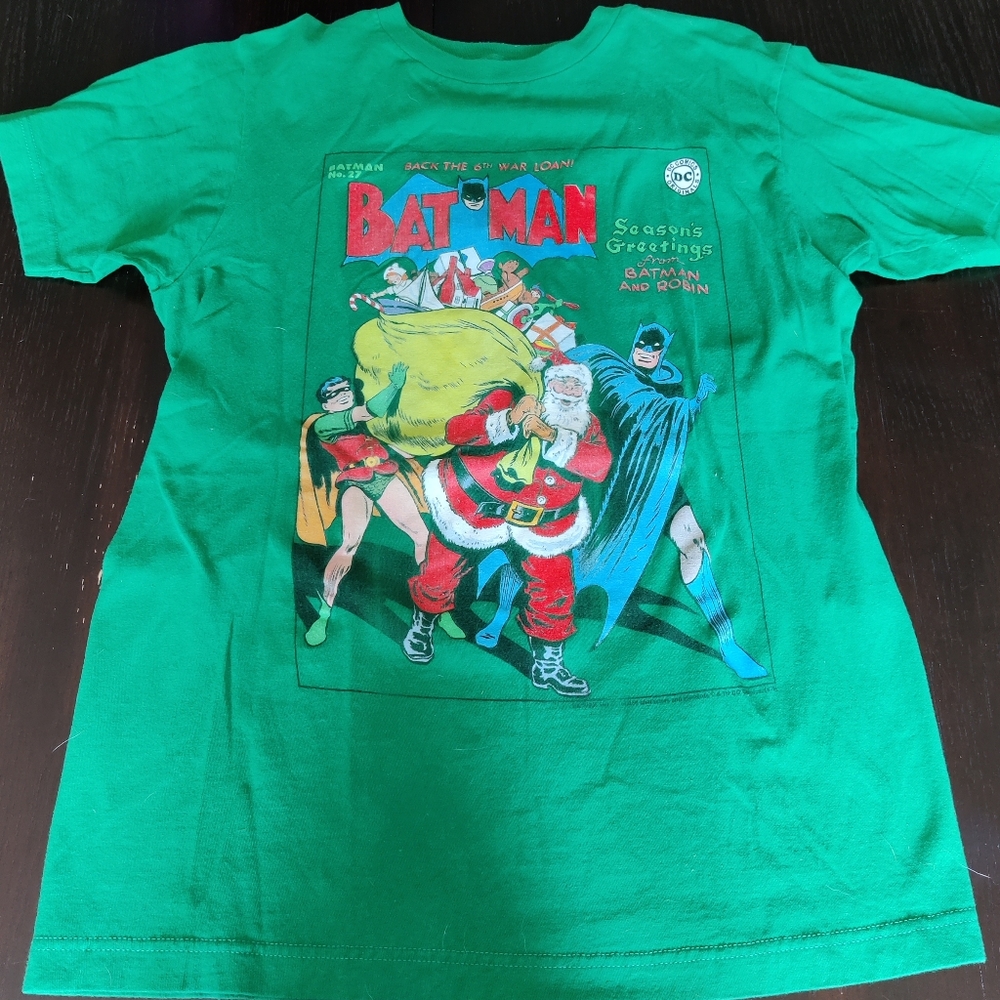 Christmas Batman T-Shirt - Size M